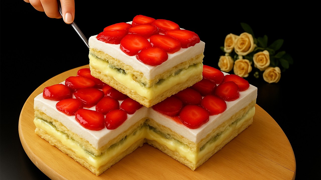 Этот восхитительный торт без выпечки идеален для лета!