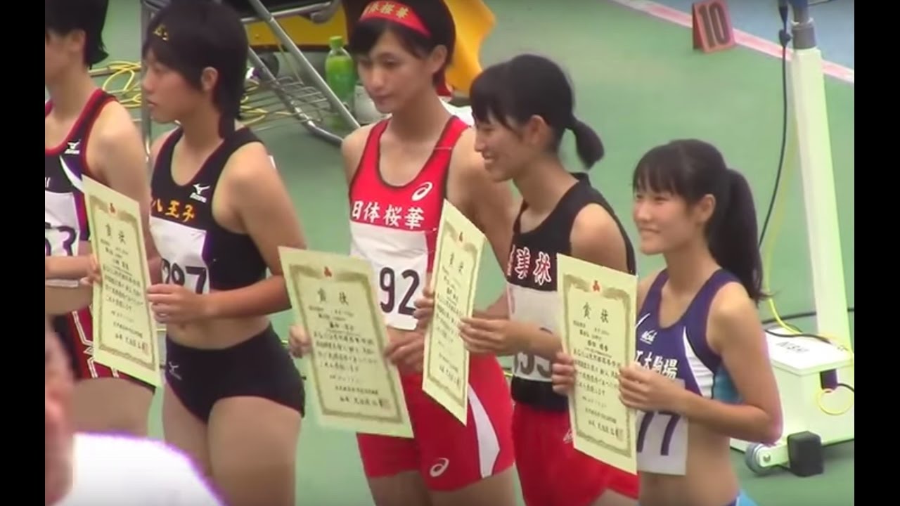 守田紗矢香25 06 0 4 優勝 16東京都高校新人陸上 女子0m決勝 Youtube