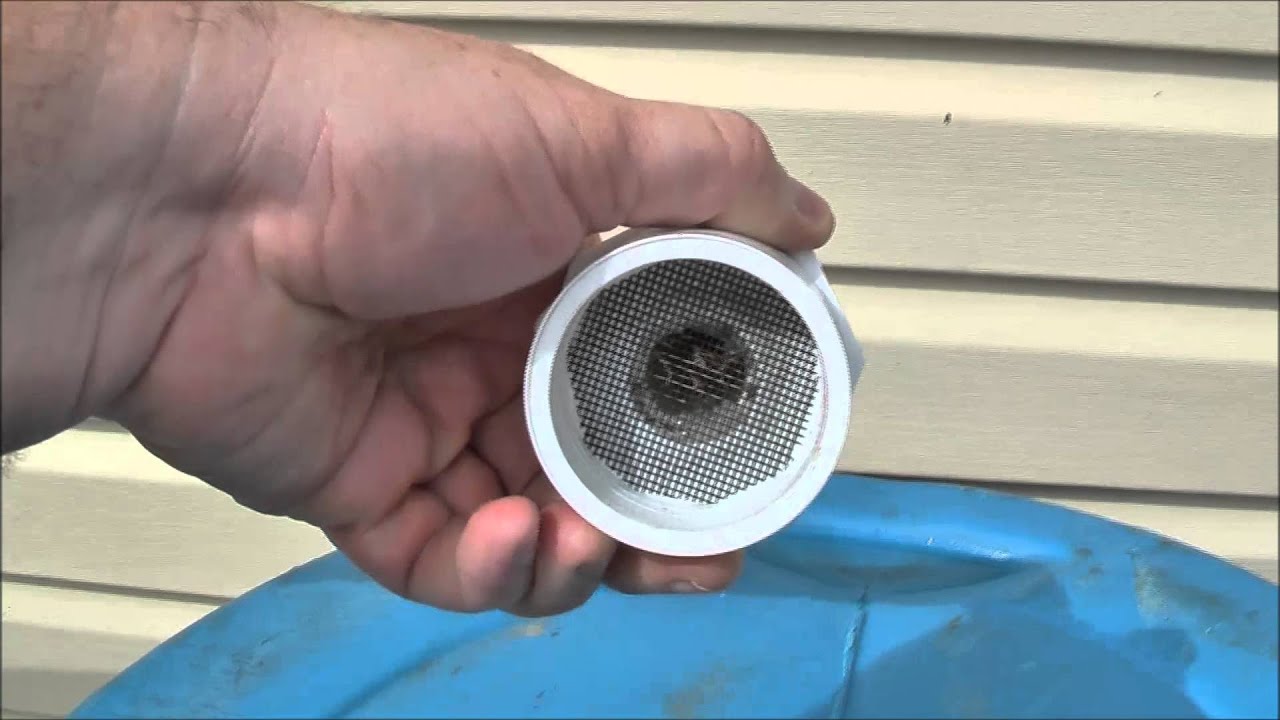 Rain Barrel Rain water collection system w/ Oatey Mystic diverter