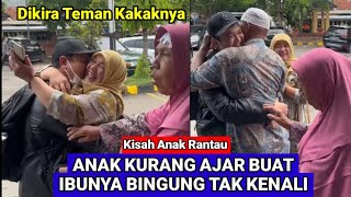 Terharu 4 Tahun Tak Bertemu Orang Tua Pulang Beri Kejutan Nyamar Jadi Temen Kakaknya