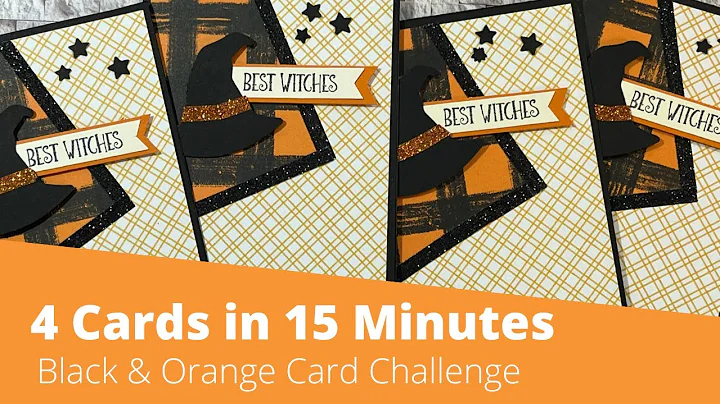 Make 4 Cards in 15 Minutes