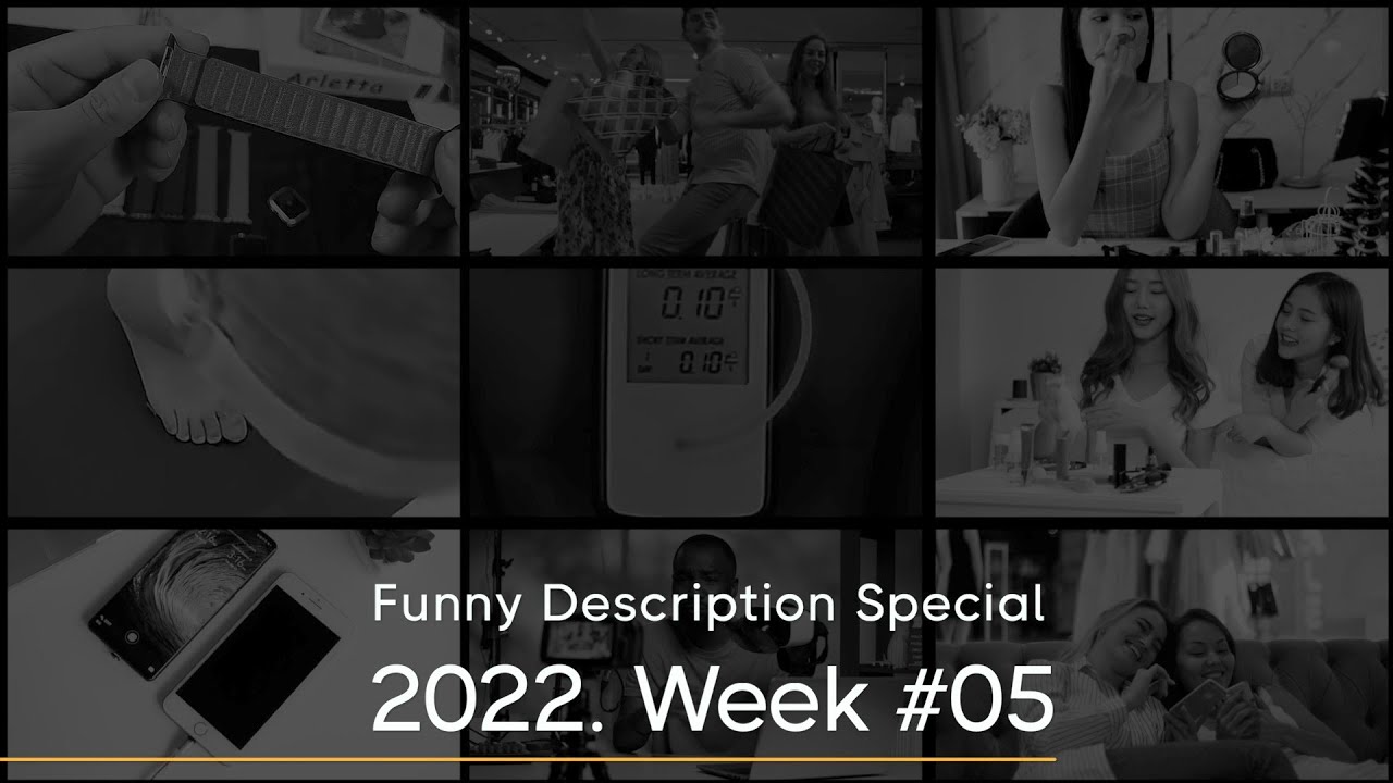 Week 05. 2022. Funny Description Special. 101 PICKS Featured Products