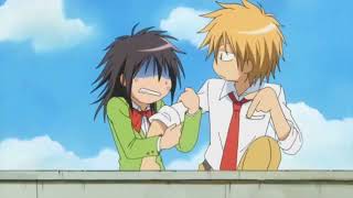 Usui Misaki First Kiss Scene Kaichou Wa Maid-Sama Eng Dub