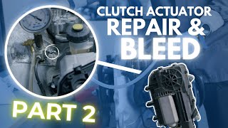 How To Bleed An Electronic Clutch Actuator – Made Easy!!