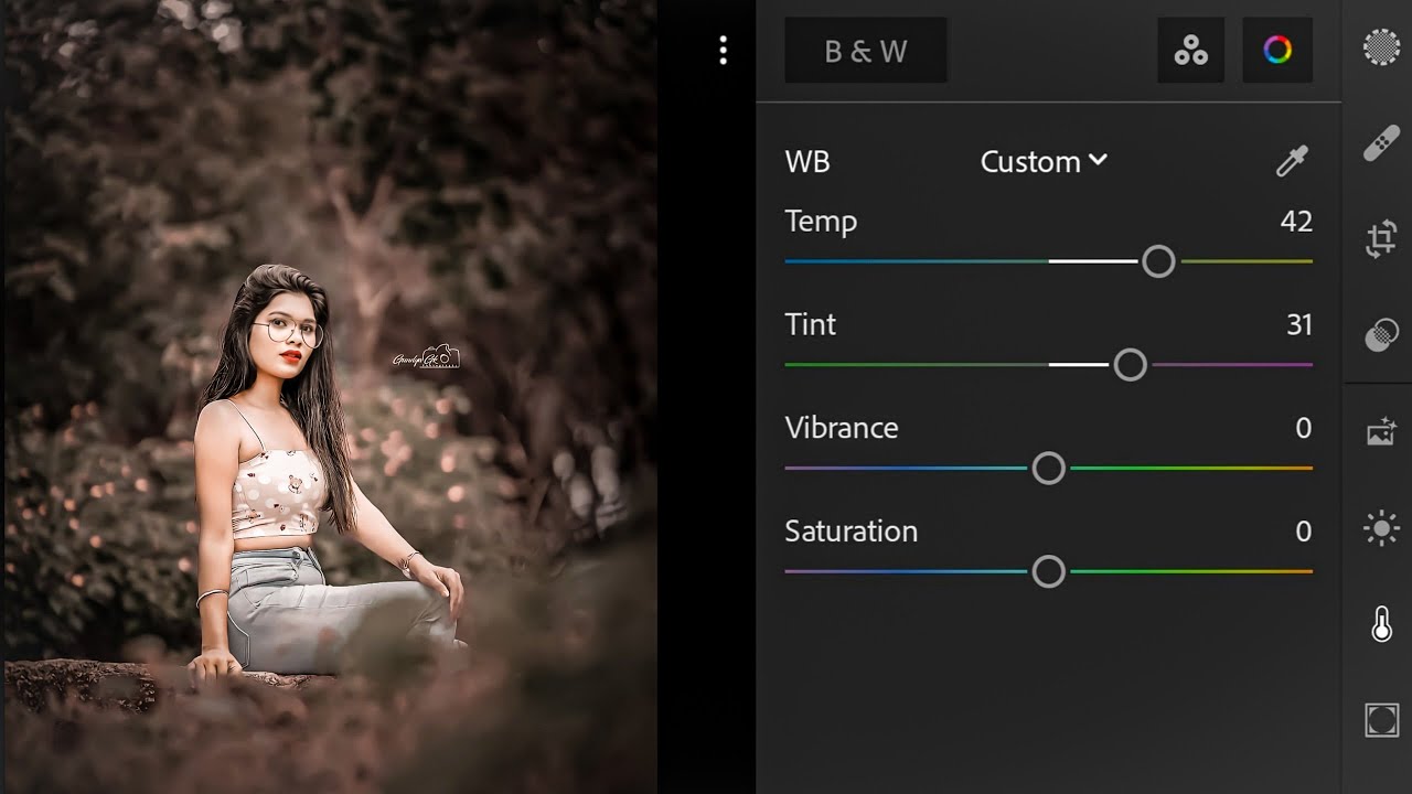 Lightroom dark brown tone photo editing tutorial // lr photo editing ...