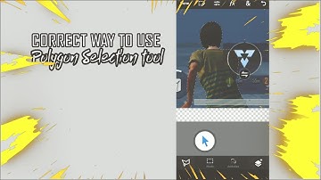 How To Use PS touch Polygon Selection Tool in Mobile| How To Use PS Touch in Mobile