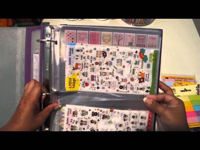 DIY Sticker Storage and Organization (Tutorial) 