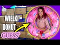 SZUKAM SKARBÓW! ✨ Tajemnicze Kartony #6✨ Wielki ponton donut GUESS! 😳