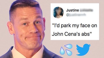 John Cena Reads Hilarious Thirst Tweets