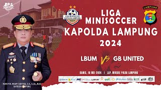 🔴((LIVE❗❗❗))LBUM VS GB UNITED//LIGA MINISOCCER KAPOLDA LAMPUNG 2024