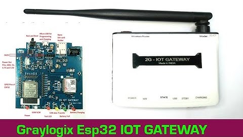 esp32 IOT GATEWAY ||esp32 + sim800c||esp32 IOT GATEWAY with battery backup