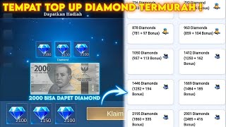 7 TEMPAT TOP UP DIAMOND MOBILE LEGENDS TERMURAH 2024!! BISA TO UP ML PAKAI PULSA screenshot 5