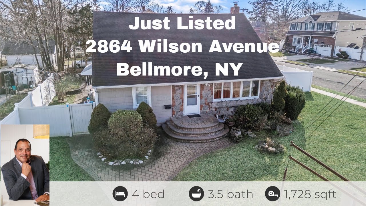Just Listed 2864 Wilson Avenue, Bellmore, NY 11710 YouTube