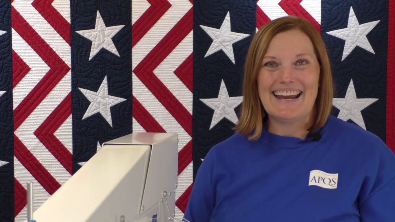 Video tutorial: Pantograph quilting