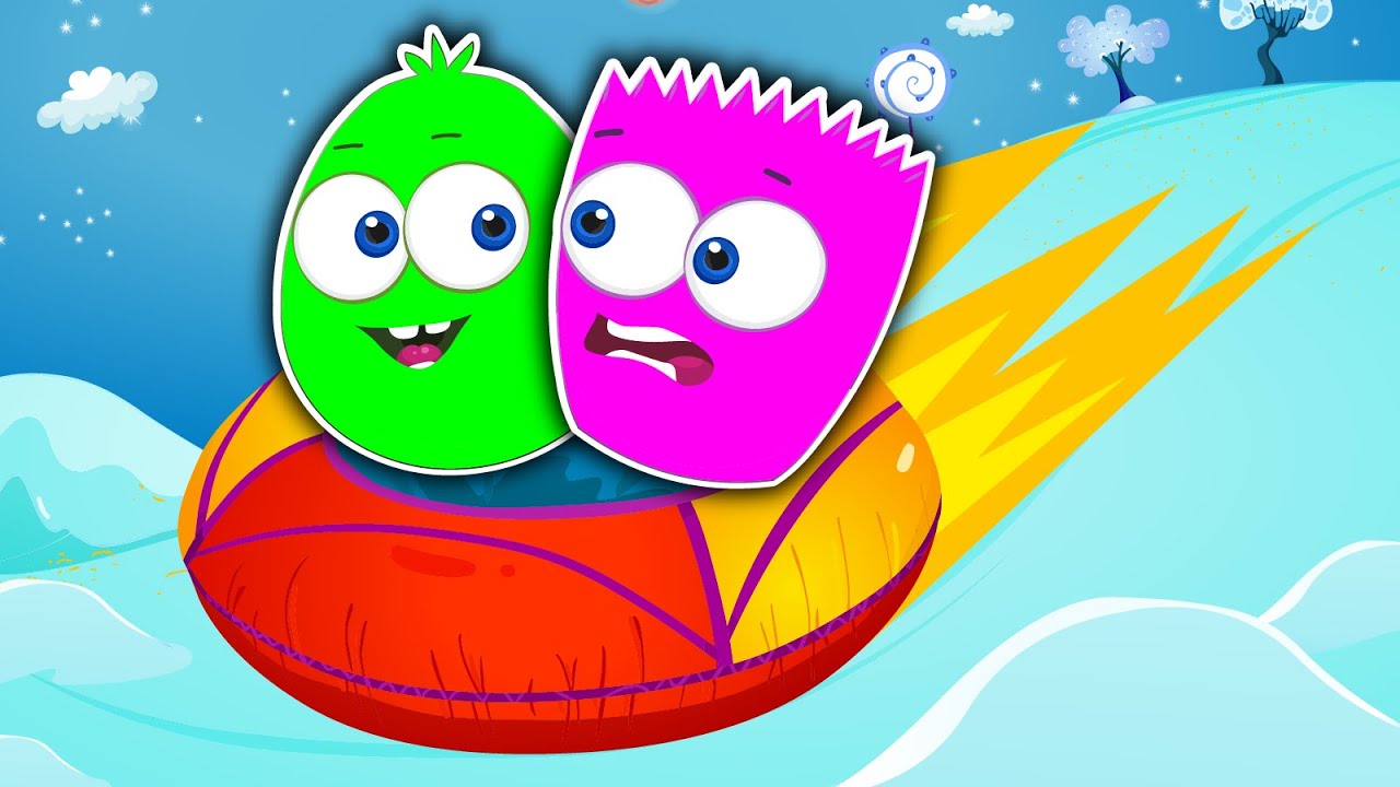 Op y Bob - aferrándose a un auto: Diversión y aprendizaje con caricaturas y dibujos animados