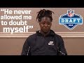 Shaquem Griffin Gets Emotional Watching a Message from His Brother | 2018 NFL Draft