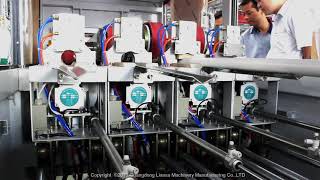 LIANSU Machine  Extrusión 16mm 32mm PVC Four Pipe Line 4 Cavities Commissioning