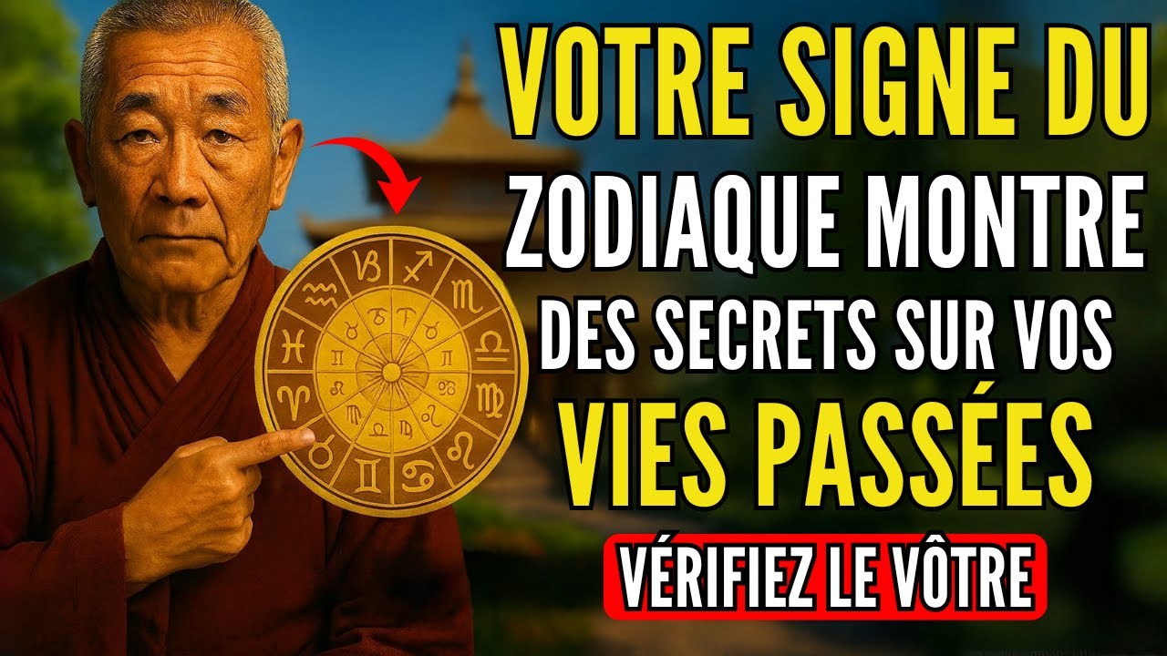Votre SIGNE du zodiaque cache des secrets de votre vie passée ✨ Enseignements bouddhistes