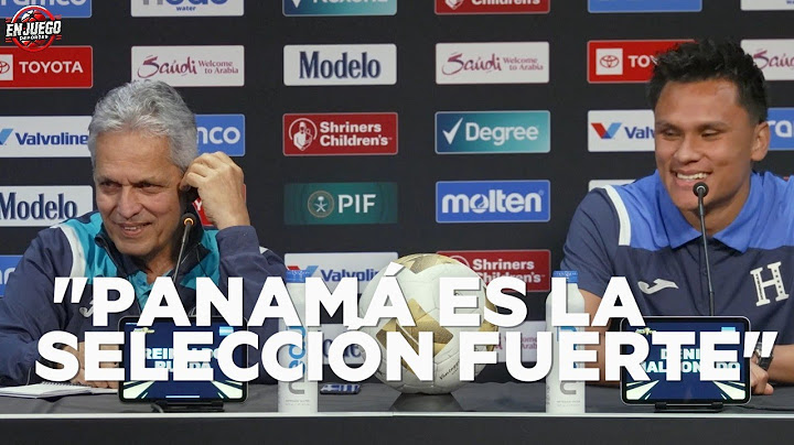 PANAMÁ VS HONDURAS REINALDO RUEDA PRE PARTIDO