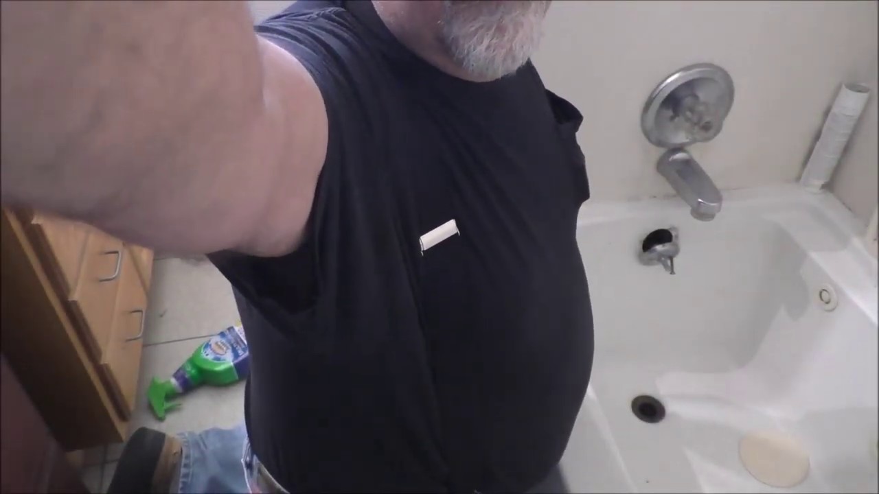 How un-jamb a bathtub drain lever and unstop the drain p-trap - YouTube