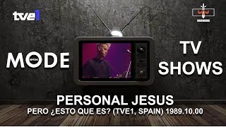 Depeche Mode TV Show Personal Jesus, Pero Esto Que Es, Spain