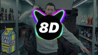 Eminem - Godzilla ft. Juice WRLD (Directed by Cole Bennett) - Audio 8D (USA AUDIFONOS)