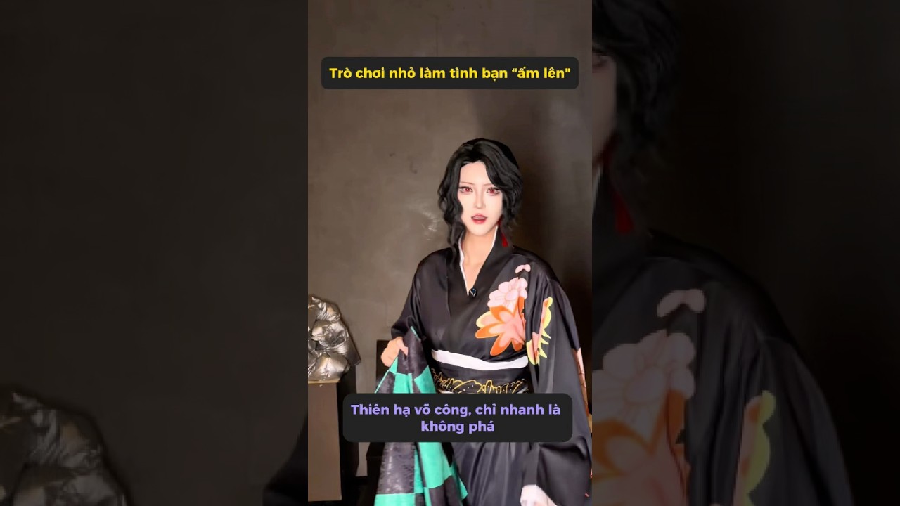 Thứ biến ra cuối cùng sao còn đáng sợ hơn cả quỷ vậy?  #cosplay #anime #genz #diy #creative #xuhuong