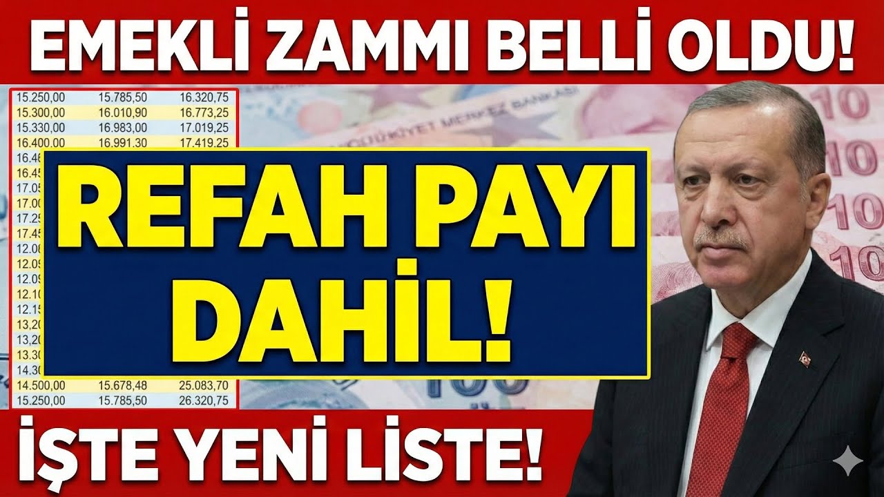Emekliye Yılbaşı Hediyesi! Seyyanen Zam S73ürprizi! Maaşlar Uçtu!