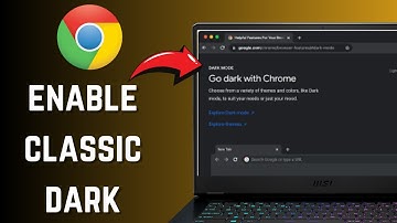 🌙 How to Enable Chrome Dark Mode | Turn on Black mode on chrome