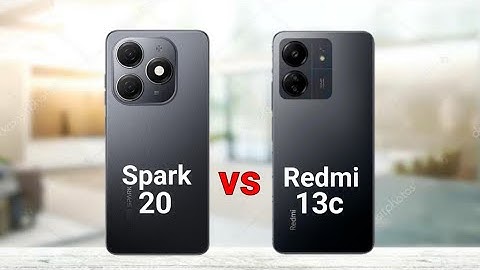 Tecno Spark 20 vs Redmi 13c
