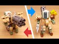 [LEGO Mini Robot Tutorial] Micro Transformer Mech - Turret Bot (similar with Overwatch Bastion)