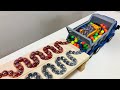 Marble Run Play No.28 マーブルランレースASMR☆HABA木製ダブル カタカタスロープ & ダンプトラック