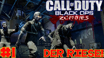 "THE FEELS!!" - "DER RIESE" Zombies! Two Box Challenge #1 (Black Ops 1 Zombies Gameplay)