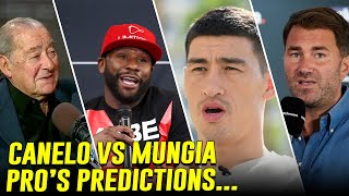 Boxing Pros PREDICTIONS For Canelo Alvarez VS Jaime Munguia BOUT..