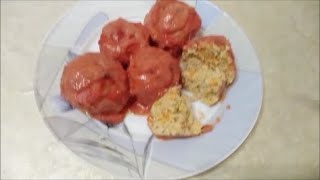 Мясные Тефтели В Духовке. В Томатно Сметанной  Подливе!