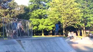 Attempted 360 Backflip Scooter