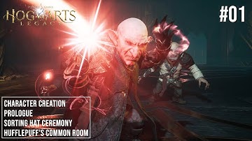 Prologue and Sorting Hat Ceremony (Hufflepuff) | Hogwarts Legacy Walkthrough Part 1