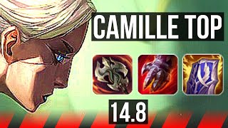 CAMILLE vs MORDEKAISER (TOP) | 11/1/8, 65% winrate, Godlike, 39k DMG | NA Grandmaster | 14.8