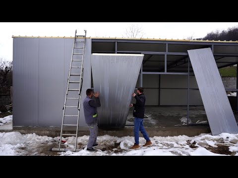 Dream Workshop Build with Insulated Panels