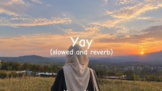 Arabic song Nancy Ajram - YAY (slowed and reverb)
