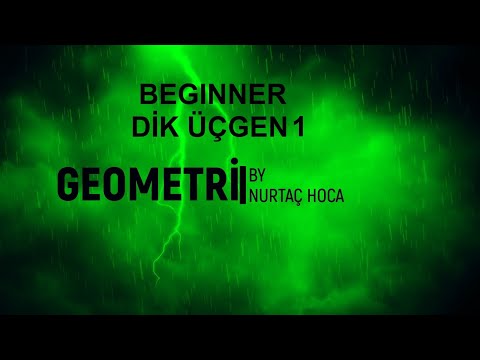 TYT- AYT Beginner Geometri- Dik Üçgen 1 (1-16 soru)(Toplam 46 Soru)(PDF indir.)