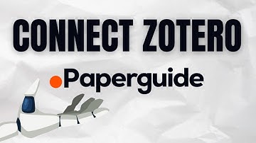 How to Connect Zotero in Paperguide AI NOW!
