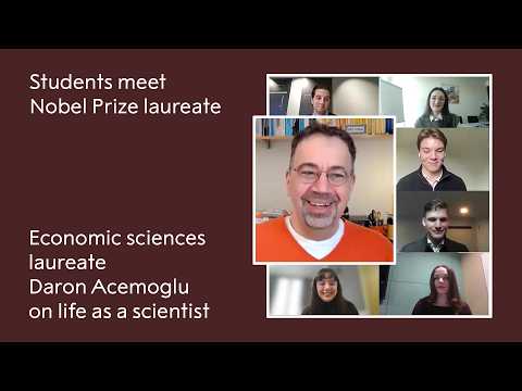 Daron Acemoglu: "Always be open to talking to people who are ideologically opposite to you"