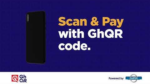 Scan and Pay with GhQR code