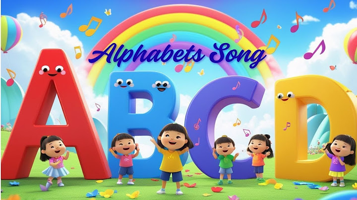 "ABC Song for Kids | Alphabet Song A to Z | Fun ABCD Song with Music & 3D Animation | Learn ABC