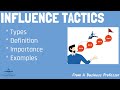 Organizational Behavior Influence Tactics Quiz