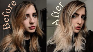 Lightening my balayage (again) | Vlog 65