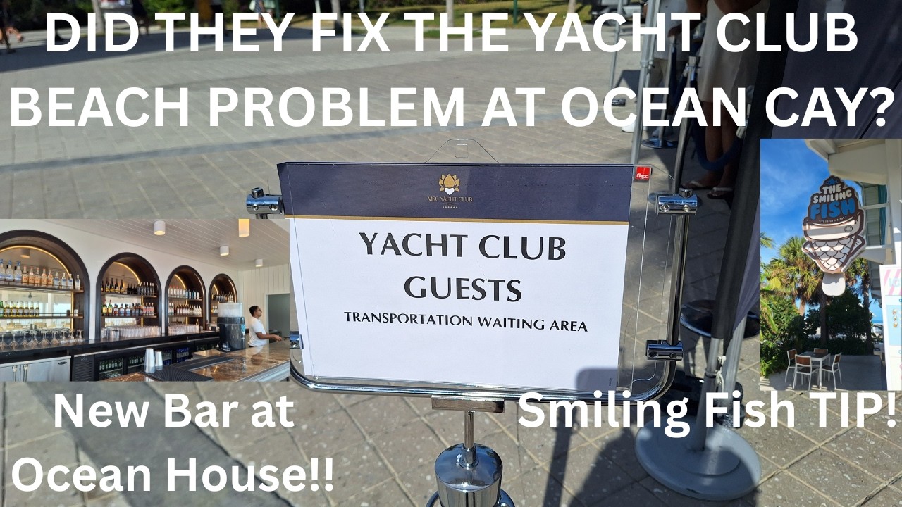 Решение проблемы с пляжем яхт-клуба MSC Ocean Cay?