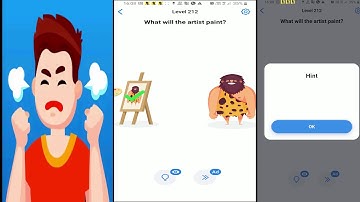 Easy Game Level 212 : What will the artist paint?