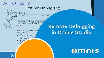 Remote Debugging in Omnis Studio